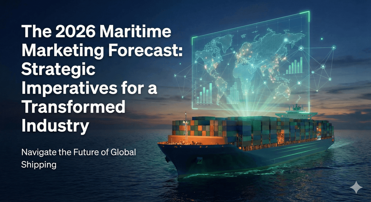 The 2026 Maritime Marketing Forecast: Strategic Imperatives for a Transformed Industry Cover